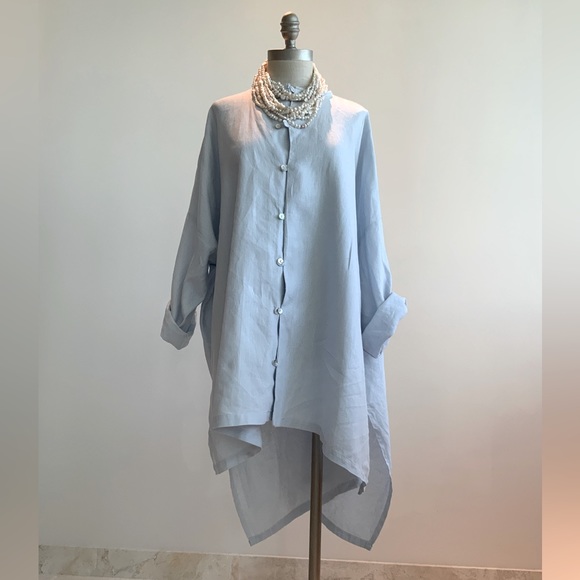 Tops - Boho Eskandar Style Top/Jacket sz 14-16